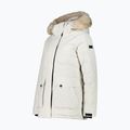 Women's CMP Parka Zip Hood Rain Jacket White 32K3206F 2