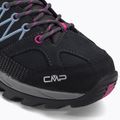 Women's trekking boots CMP Rigel Mid Wp titanio/skyway 7