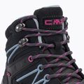 Women's trekking boots CMP Rigel Mid Wp titanio/skyway 9