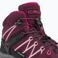 CMP children's trekking boots Rigel Mid Wp maroon 3Q12944/05HM 10