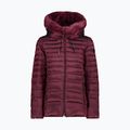 Women's CMP Fix Hood down jacket maroon 32K3076F