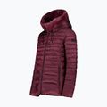 Women's CMP Fix Hood down jacket maroon 32K3076F 2