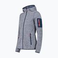 Women's CMP grey fleece sweatshirt 3H19826/02MM 7