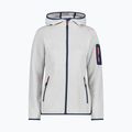 Women's CMP grey fleece sweatshirt 3H19826/08XM