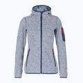 Women's CMP grey fleece sweatshirt 3H19826/02MM
