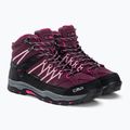 CMP Rigel Mid children's trekking boots maroon 3Q12944J 4