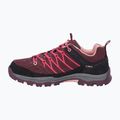 Junior trekking shoes CMP Rigel Low Wp plum/peach 3