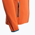 CMP men's trekking sweatshirt orange and blue 33G6597/C550 4