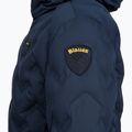 Men's jacket Blauer USA Piery blue inside brown 3