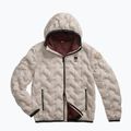 Men's jacket Blauer USA Piery grey fog inside brown mahogany