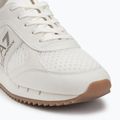 EA7 Emporio Armani Black & White Laces triple off wht/gold shoes 7