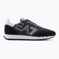 EA7 Emporio Armani Black & White Vintage blk/white/blk eagle shoes 8