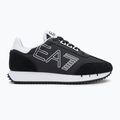 EA7 Emporio Armani Black & White Vintage blk/white/blk eagle shoes 2
