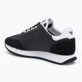 EA7 Emporio Armani Black & White Vintage blk/white/blk eagle shoes 3