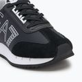EA7 Emporio Armani Black & White Vintage blk/white/blk eagle shoes 7