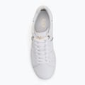 EA7 Emporio Armani Classic Logo full wht/gold detail shoes 5