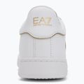 EA7 Emporio Armani Classic Logo full wht/gold detail shoes 6
