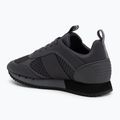 EA7 Emporio Armani Black & White Laces asphalt grey/silv.g7 shoes 3