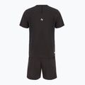 EA7 Emporio Armani Ventus7 black T-shirt + shorts set 2
