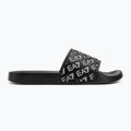 EA7 Emporio Armani Water Sports All Over flip-flops full black / white 2