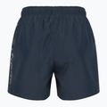 Men's EA7 Emporio Armani Swim Shorts With Oversized Logo armani blue / silver 2