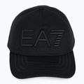 EA7 Emporio Armani Train Logo Series Embroidered baseball cap black 2