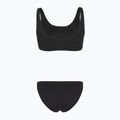Women's two-piece swimsuit EA7 Emporio Armani Maxi Logo Bikini Top black 2