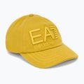EA7 Emporio Armani Train Logo Series Embroidered antique moss baseball cap