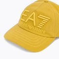 EA7 Emporio Armani Train Logo Series Embroidered antique moss baseball cap 3