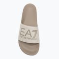 EA7 Emporio Armani Water Sports Visibility flip-flops cobblestone / silver birch 5