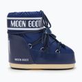 Women's Moon Boot Icon Low Nylon blue snow boots 8