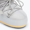 Women's Moon Boot Icon Low Nylon glacier grey snow boots 7