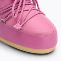 Women's Moon Boot Icon Low Nylon pink snow boots 7