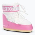 Women's snow boots Moon Boot Icon Low Nylon pink/white