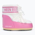 Women's snow boots Moon Boot Icon Low Nylon pink/white 2