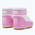 Women's Moon Boot Icon Low Nylon pink/white snow boots 3