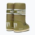 Women's Moon Boot Icon Nylon khaki snow boots 9