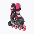 Children's roller skates with protectors Rollerblade Microblade Combo Jr black/pink 2