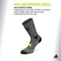 Socks Rollerblade High Performance anthracite/lime 3