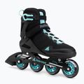 Women's inline skates Rollerblade Sirio 80 W black/teal blue