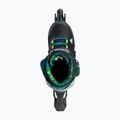 Rollerblade Microblade XT Jr children's roller skates black/petrol green 7