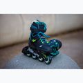 Rollerblade Microblade XT Jr children's roller skates black/petrol green 11