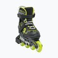 Children's rollerblades Rollerblade Microblade SL Jr black/lime 5