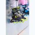 Children's rollerblades Rollerblade Microblade SL Jr black/lime 9