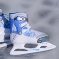 Children's skates Bladerunner Micro Ice G white/blue 9