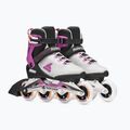 Women's inline skates Rollerblade Macroblade 84 W light grey/violet/orange 4