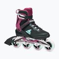 Women's inline skates Rollerblade Macroblade 84 W black/burgundy/ocean green