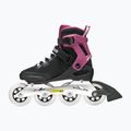 Women's inline skates Rollerblade Macroblade 84 W black/burgundy/ocean green 3
