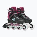 Women's inline skates Rollerblade Macroblade 84 W black/burgundy/ocean green 4