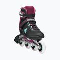 Women's inline skates Rollerblade Macroblade 84 W black/burgundy/ocean green 5